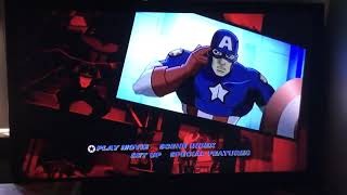 Ultimate Avengers the movie 2006 dvd menu