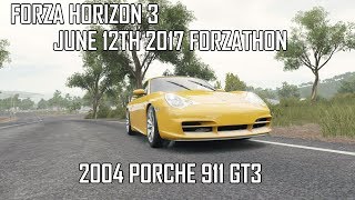 Forza Horizon 3: Forzathon 12th June 2017 + Forza Motorsport at E3 news.