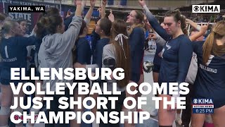 Ellensburg Volleyball Comes Just Short of the Championship