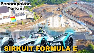 Penampakan Terkini Pembangunan Sirkuit Formula E - Ancol