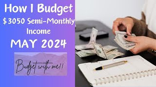 Money Diaries: Budgeting My May 2024 Paycheck 1 #budgeting #financialfreedom #debtfreejourney