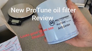 New ProTune oil filter review