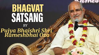 Divine Bhagavat Satsang by Pujya Bhaishri Rameshbhai Oza | Radha Krishna Temple of Dallas