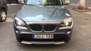 Видео отчет о привезенном автомобиле BMW X1 на европейской регистрации.