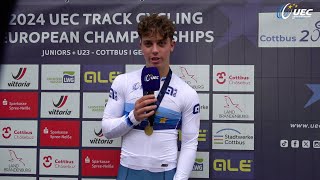 #EuroTrack24 Jun/U23 | Oliver Pettifer interview