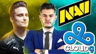 NAVI (iM) vs CLOUD9 -s1mple +w0nderful DEBUT $425.000 BLAST