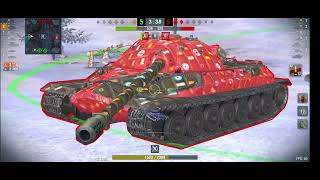 World of Tanks Blitz. T110E5. Ace. master Badge.