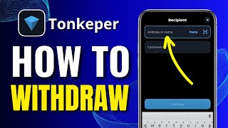 How To Withdraw From Tonkeeper