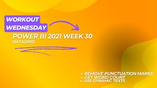 Workout Wednesday Power BI 2021 Week 30 Challenge