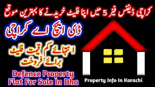 Flats For Sale In Karachi Low Price. Flat For Sale In Dha Karachi. Karachi Defence Phase 5 Apartment