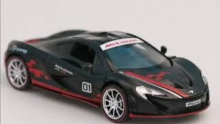 1:32 McLaren P1 Diecasts Toy vehicles Car Model Sound Light Pull Back High Simitation