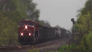 PART 2 of 3 ~ CN/CPKC/VIA at Port Hope, Ontario on the Kingston/Belleville Subs - May 16, 2024