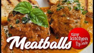 Meatballs // Tiny Kitchen Big Taste