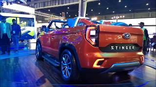 Mahindra TUV Stinger Convertible Concept - Auto Expo 2018