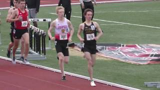 2019-05-03 Horizon League Championships - Men's 1500m Prelim. (heat 2}