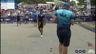 Petanque France 2024, Rocher vs COGNARD MARC I Part 2