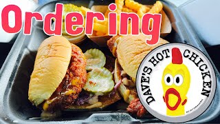 Ordering Dave's Hot Chicken in Orlando, FL | Spicy Chicken Tenders | New Opening | #Dave'sHotChicken