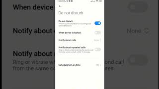 কল দিয়ে কেউ বিরক্ত করতে পারবে না। #shorts #youtubeshorts #viral #donotdisturb #androidsettings