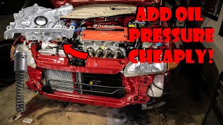 Shim Your Oil Pump for Free & Make More Pressure!! | Eg Civic B16