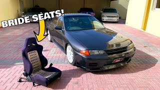 BRIDE SEATS for the R32 SKYLINE!