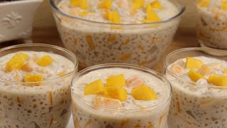 QUICK AND EASY! MANGO TAPIOCA DESSERT