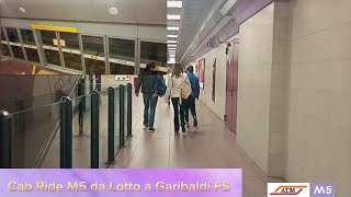 Cab Ride 🟣 M5 da Lotto a Garibaldi FS