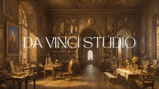 Painting Like Da Vinci with Timeless Melodies I Playlist I Leonardo Da Vinci Room Studio