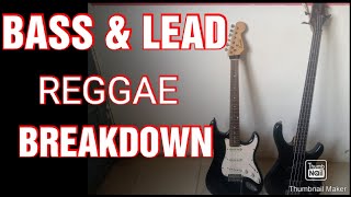 kwabena kwabena Ghanaian reggae bass & lead guitar breakdown (breakdown session- kobena kobena)