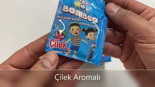 Bombeo Çilek Aromalı Patlayan Şeker 4 gr x 40 Adet