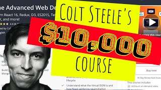 Colt Steele has a new course & it's a LOT of money