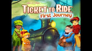 Ticket to Ride: First Journey (North America) - gameplay