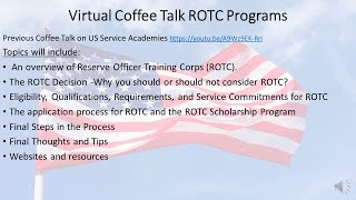 Parent Coffee Talk: ROTC Programs