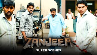 Zanjeer Hindi Movie | Watch Sanjay Dutt fighting to save Priyanka's life! | Ram Charan | Priyanka