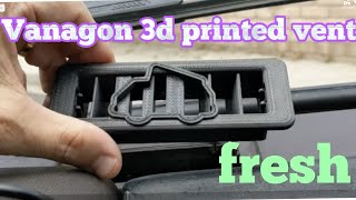 Vanagon 3d Printed Air Vents by uniWerks Design