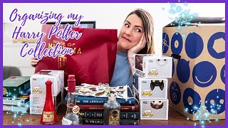 Organizing my Harry Potter Collection | Harry Potter Collection Tour⚡️