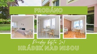 PRODÁNO. Prodej bytu v Hrádku nad Nisou