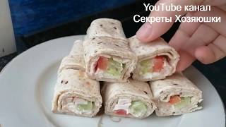 Гениально! БЫСТРАЯ и ОЧЕНЬ ВКУСНАЯ закуска, на каждый день и на праздничный стол! /Светофор