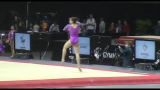 Deanne Soza Floor Exercise 2016 Gymnix Junior Cup Team