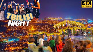 Free Concert Night In Tbilisi, Georgia