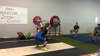 Juliana Riotto | Generation Spring Classic | 17 yrs old | -75kg class | 84/101/185