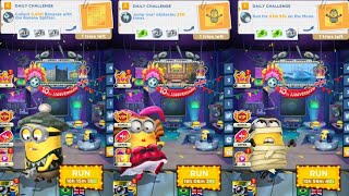 Minion Rush Completed Today's Daily Challenge Missions Run#747 @De_Epic