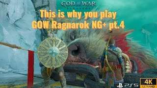 This is why you play GOW Ragnarok  NG+ pt.4