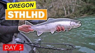 Oregon STEELHEAD Fishing {Drift Float Trip} | Day 1