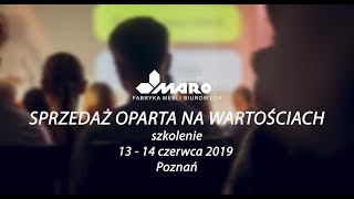 MARO | Value Based Selling - wideo relacja