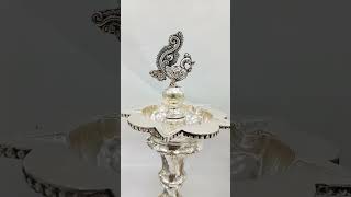 #silver antique Puja set