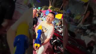 Songkran on Beach road. Pattaya