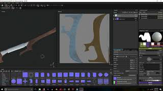 Sword Model Timelapse - Blender/Substance/UE4