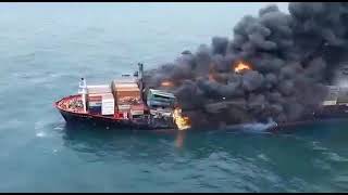 Top 4 Ship massive amazing fire 🔥