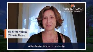 Carson-Newman Online MSN-FNP Testimonial - Christie Haase