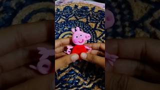 Peppa Pig with clay 🐷😄 ll #diy #clayart #peppapig